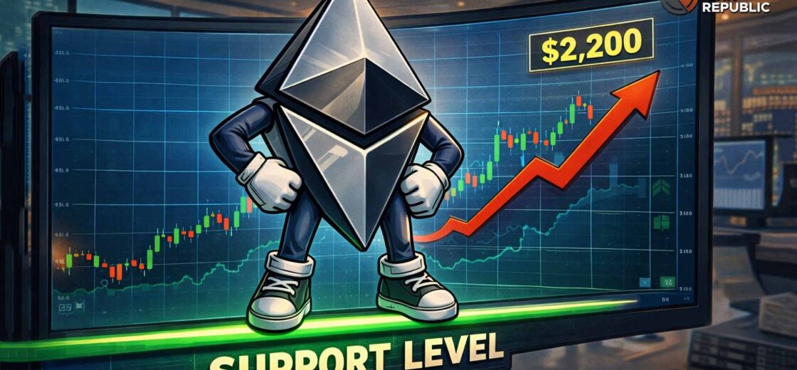 Ethereum Holds $2,080 Support as Staking Demand Hits Record High