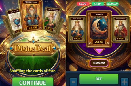 Paparan game Divine Deal daripada Crescendo Games